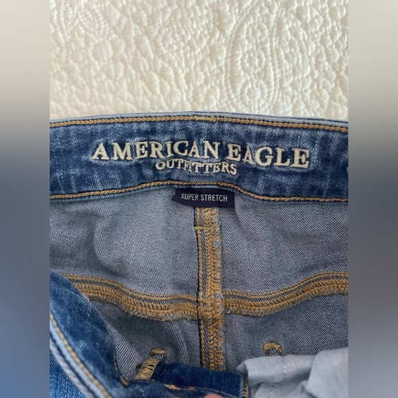 American eagle jeans size 6 short super hi-rise jegging - Picture 2 of 4